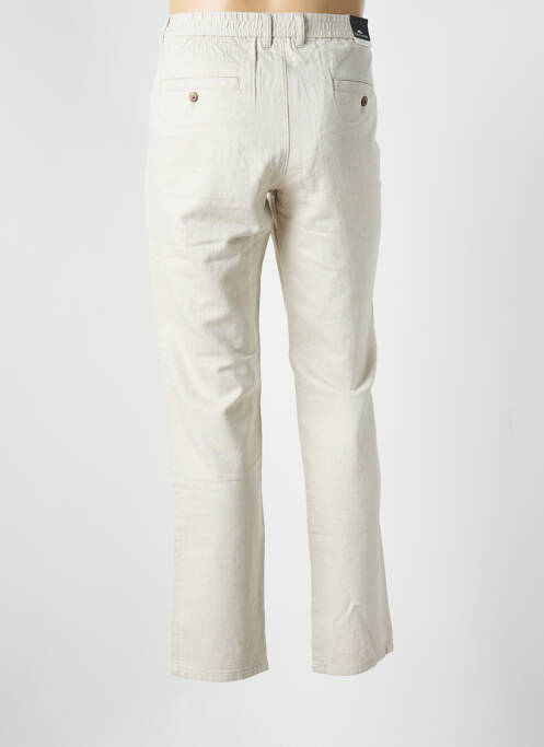 Pantalon chino stretch taille normale beige FYNCH-HATTON homme
