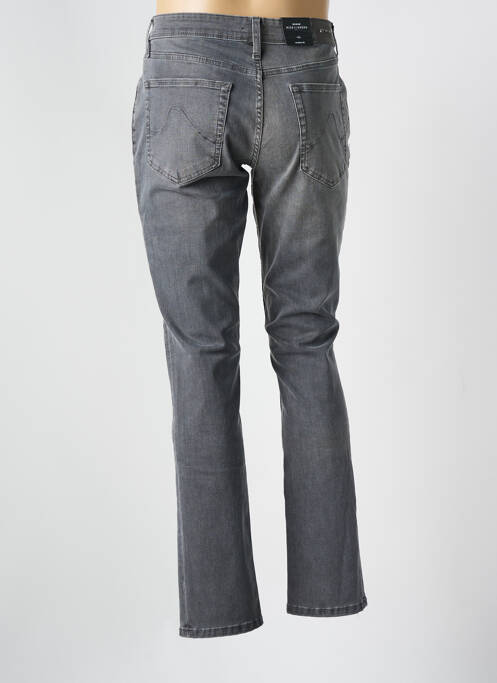 Jeans coupe slim stretch taille normale gris MISE AU GREEN homme