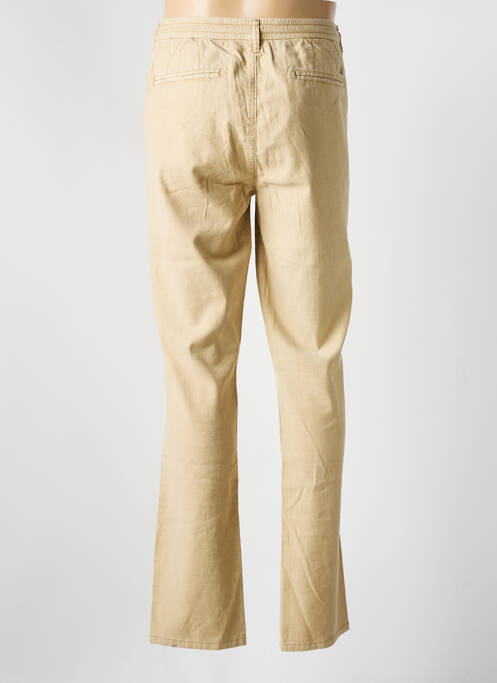 Pantalon chino stretch taille normale beige NO EXCESS homme