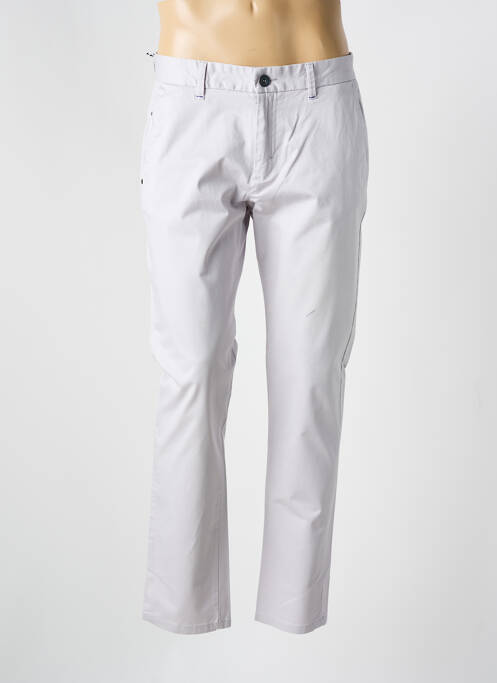 Pantalon chino stretch taille normale gris NO EXCESS homme