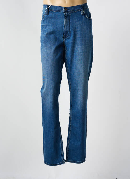 Jeans coupe droite stretch taille normale bleu MUSTANG homme