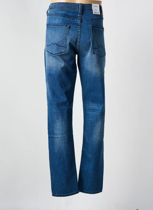 Jeans coupe droite stretch taille normale bleu MUSTANG homme