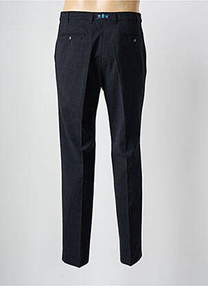 Pantalon slim tissage chiné taille haute noir ATELIER GARDEUR homme
