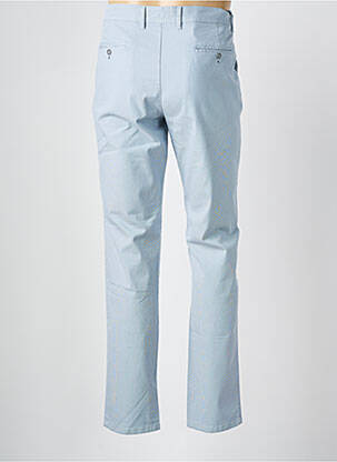 Pantalon chino tissage chiné taille normale bleu TERRITOIRE D'HOMME homme