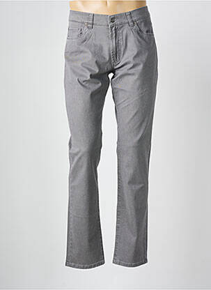 Jeans coupe slim stretch taille normale gris TERRITOIRE D'HOMME homme