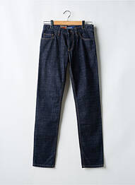 Jeans coupe slim tissage brut taille normale bleu ALBERTO homme
