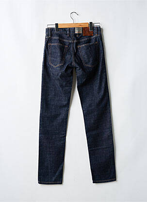 Jeans coupe slim tissage brut taille normale bleu ALBERTO homme
