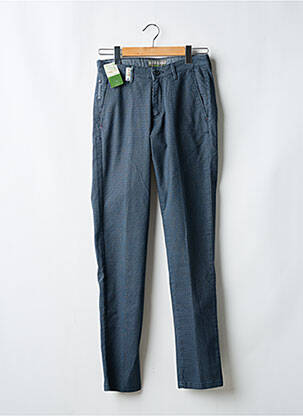 Pantalon chino tissage chiné taille normale bleu SEA BARRIER homme
