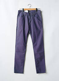 Pantalon slim taille normale taille normale bleu TERRITOIRE D'HOMME femme