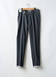 Pantalon chino tissage chiné taille normale bleu SEA BARRIER homme