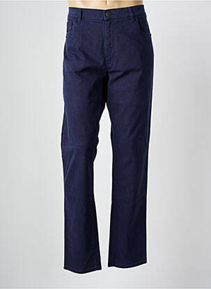 Jeans coupe droite bleu TERRITOIRE D'HOMME pour homme