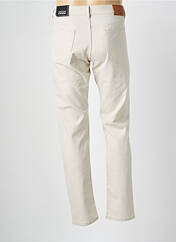 Jeans coupe slim beige TERRITOIRE D'HOMME pour homme seconde vue