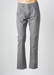 Jeans coupe slim gris TERRITOIRE D'HOMME pour homme seconde vue