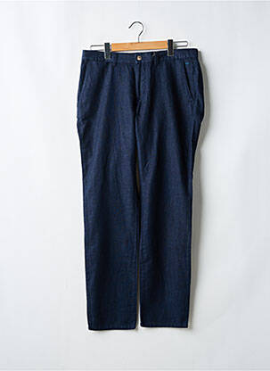 Pantalon chino bleu FYNCH-HATTON pour homme