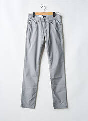 Pantalon slim gris TERRITOIRE D'HOMME pour homme seconde vue