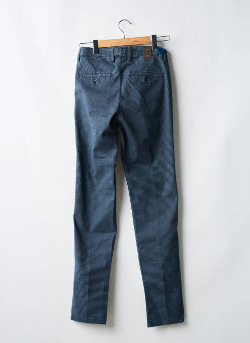 Pantalon chino tissage chiné taille normale bleu SEA BARRIER homme