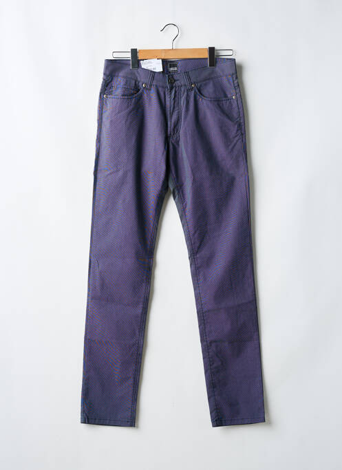 Pantalon slim taille normale taille normale bleu TERRITOIRE D'HOMME femme