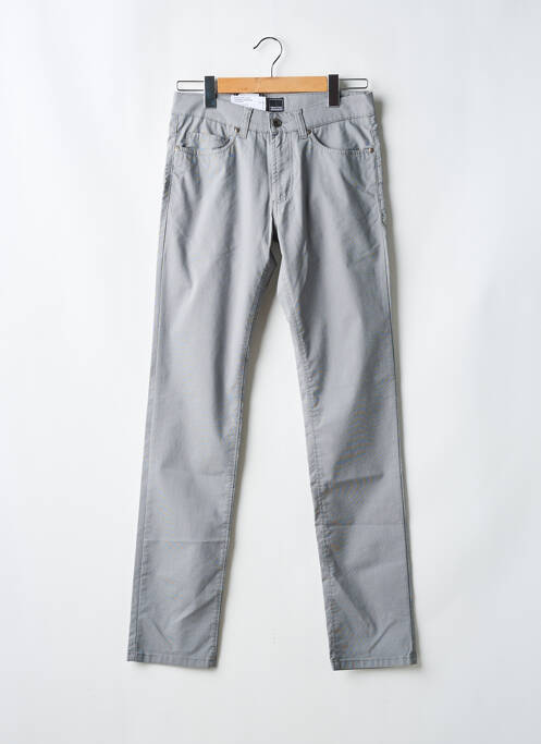 Pantalon slim gris TERRITOIRE D'HOMME pour homme