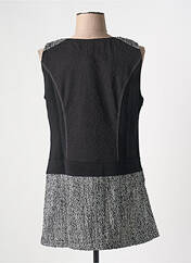 Robe courte noir ARELINE pour femme seconde vue