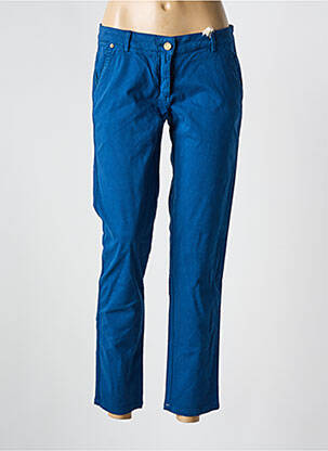 Pantalon chino poches bleu RED LEGEND femme