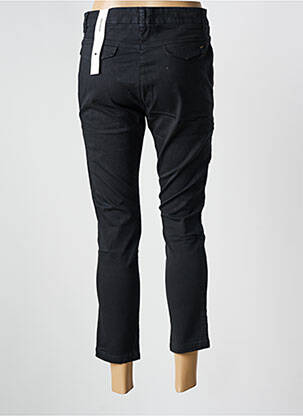 Pantalon 7/8 fermeture zippée sous rabat boutonné noir RED LEGEND femme
