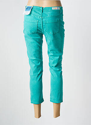 Pantacourt stretch taille normale bleu STREET ONE femme