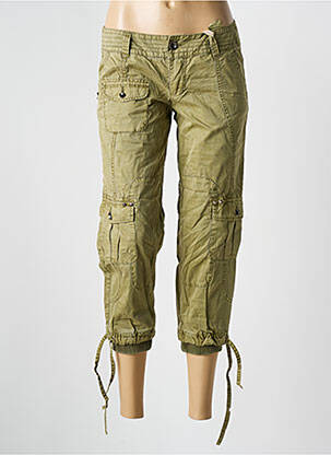 Pantacourt poches vert VERO MODA femme