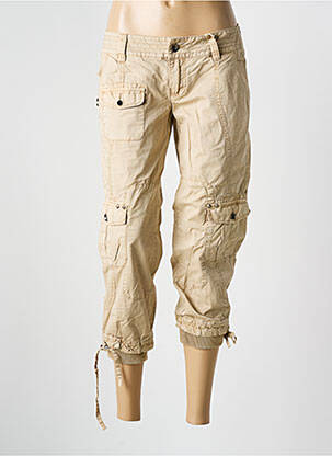 Pantacourt beige VERO MODA pour femme