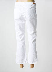 Pantalon 7/8 blanc HAPPY pour femme seconde vue
