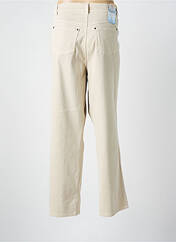 Pantalon droit beige ANNA MONTANA pour femme seconde vue