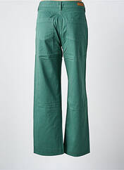 Pantalon droit vert HAPPY pour femme seconde vue