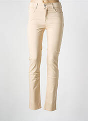 Pantalon slim beige CIMARRON pour femme seconde vue