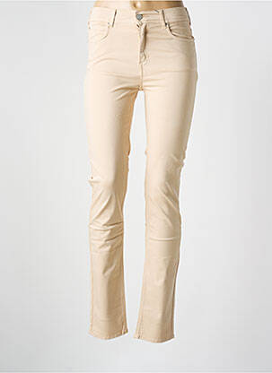 Pantalon slim beige CIMARRON pour femme