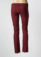 Pantalon slim rouge MAISON SCOTCH pour femme seconde vue