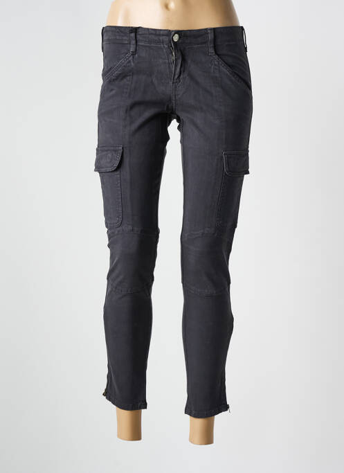 Pantacourt gris SCHOOL RAG pour femme