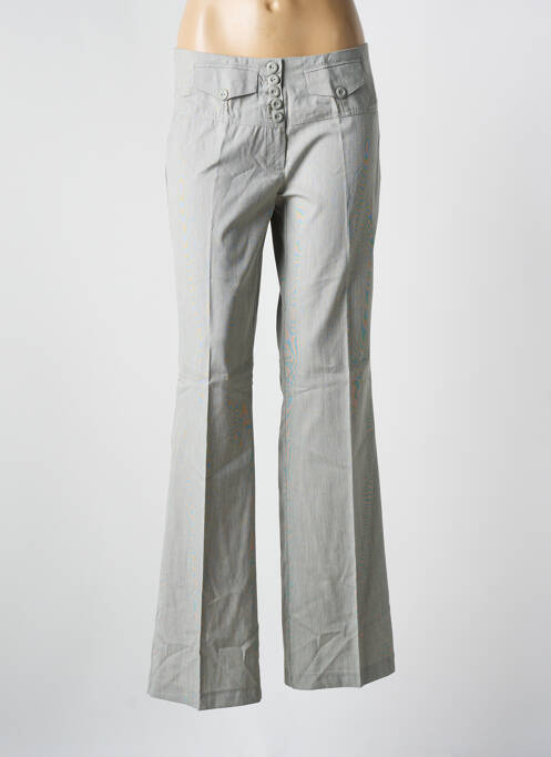 Pantalon flare gris VERO MODA pour femme