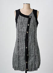 Robe mi-longue noir ARELINE pour femme seconde vue