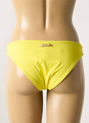 Bas de maillot de bain stretch jaune VERDISSIMA femme