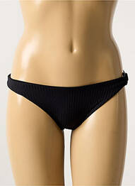 Bas de maillot de bain imprimé rayures noir VERDISSIMA femme