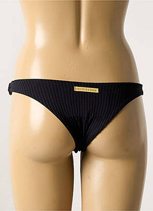 Bas de maillot de bain stretch noir VERDISSIMA femme