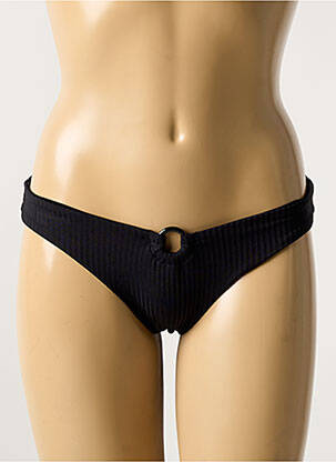 Bas de maillot de bain stretch noir VERDISSIMA femme