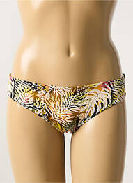 Bas de maillot de bain imprimé fantaisie culotte orange VERDISSIMA femme