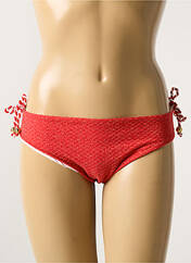 Bas de maillot de bain rouge VERDISSIMA pour femme seconde vue
