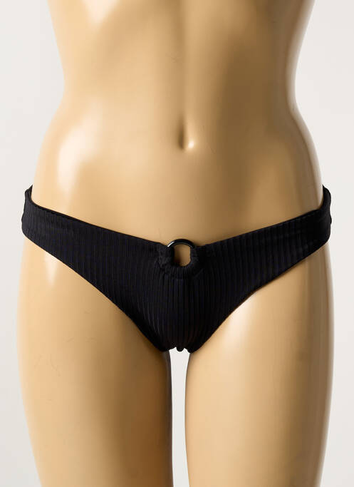 Bas de maillot de bain stretch noir VERDISSIMA femme