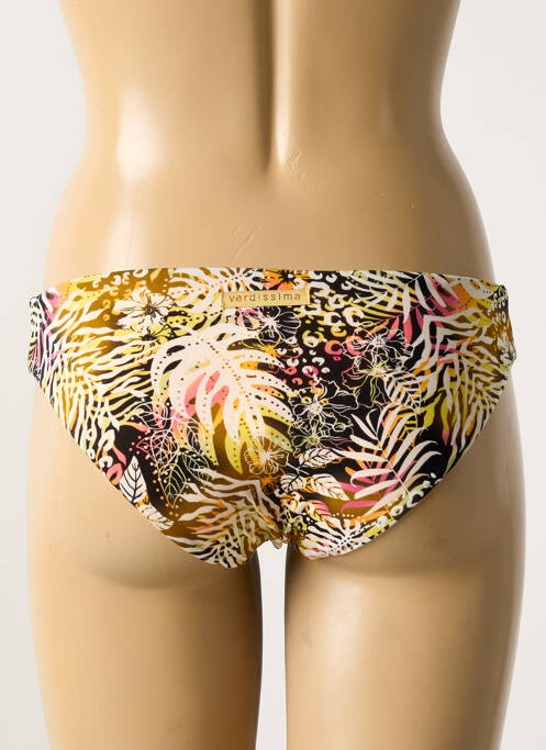 Bas de maillot de bain imprimé fantaisie culotte orange VERDISSIMA femme