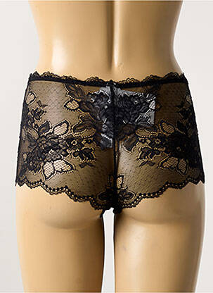 Shorty tissage dentelle noir VERDISSIMA femme