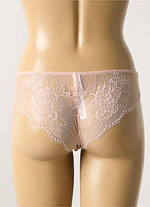 Culotte tissage dentelle chair VERDISSIMA femme