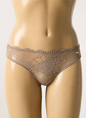 Culotte stretch beige VERDISSIMA femme