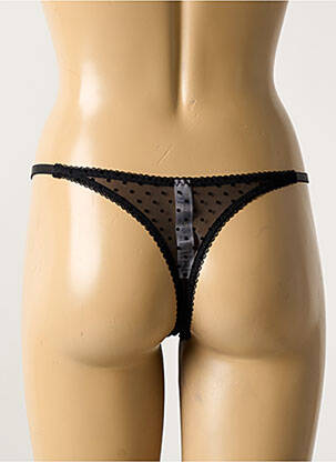String stretch noir VERDISSIMA femme