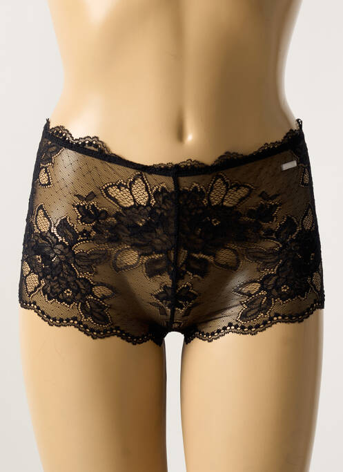 Shorty tissage dentelle noir VERDISSIMA femme
